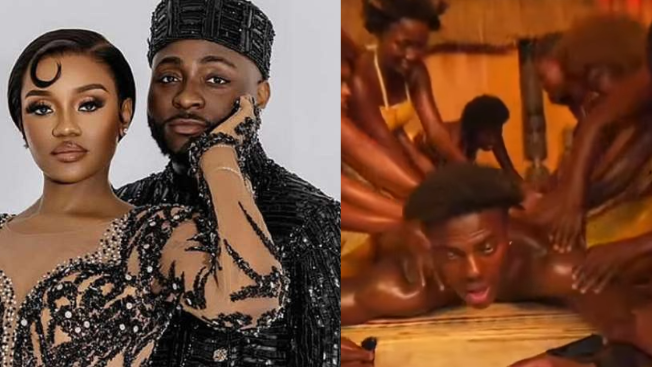 Davido begs Chioma to allow him visit Ghana after watching Ishowspeed’s massage