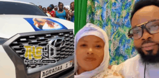 Nana Agradaa flaunts her new customised car just after her release from prison