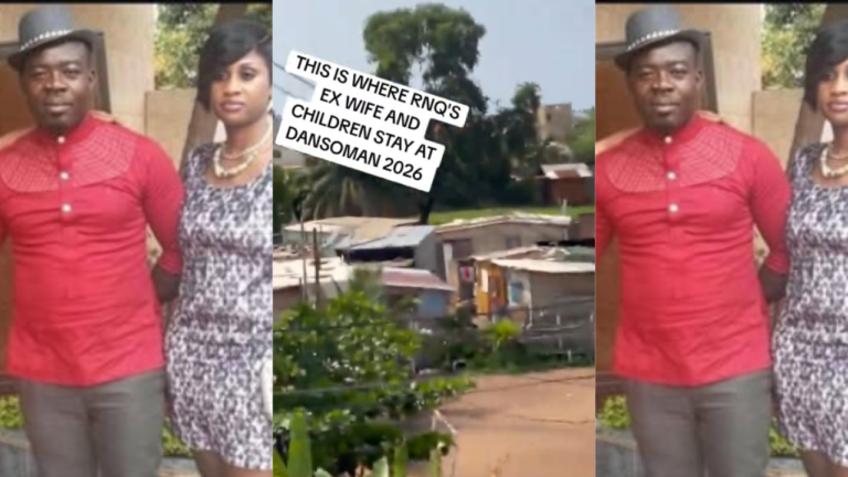 Video Of RNAQ’s Ex-Wife Joana Quaye’s Alleged Run-Down Home Surfaces After Delay’s Interview