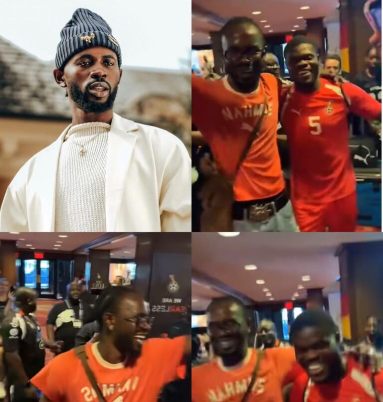 Black Sherif Pays Surprise Visit To Black Stars Players Ahead Of Their World Cup Opener