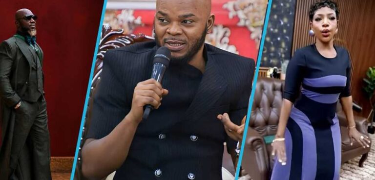 VIDEO: Osebo Cl@shes With Bishop Obinim Over Florence Obinim