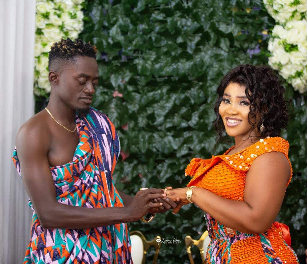 Lilwin and wife Maame Serwaa