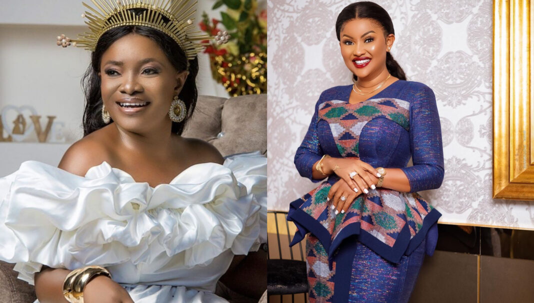 Ohemaa Mercy and Nana Ama McBrown