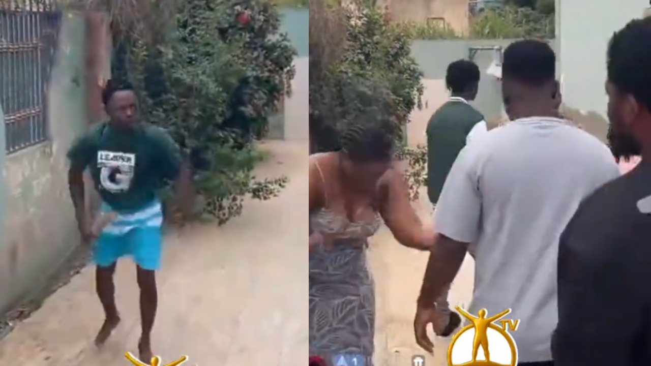 VIDEO: Moment Shantel Stormed Humble Soul’s House To Take Her Daughter Following Her Return From Nigeria