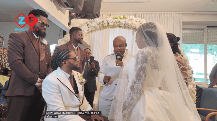 Ogidi Brown And Mum Break Down In Tears After Seeing Wife At White Wedding – Full White Wedding Ogidi Brown And Mum Break Down In Tears After Seeing Wife At White Wedding – Full White Wedding