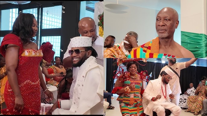 Ogidi Brown Marries Jessica In Italy, His Mum & Dad’s Reaction Will Get You Emotional